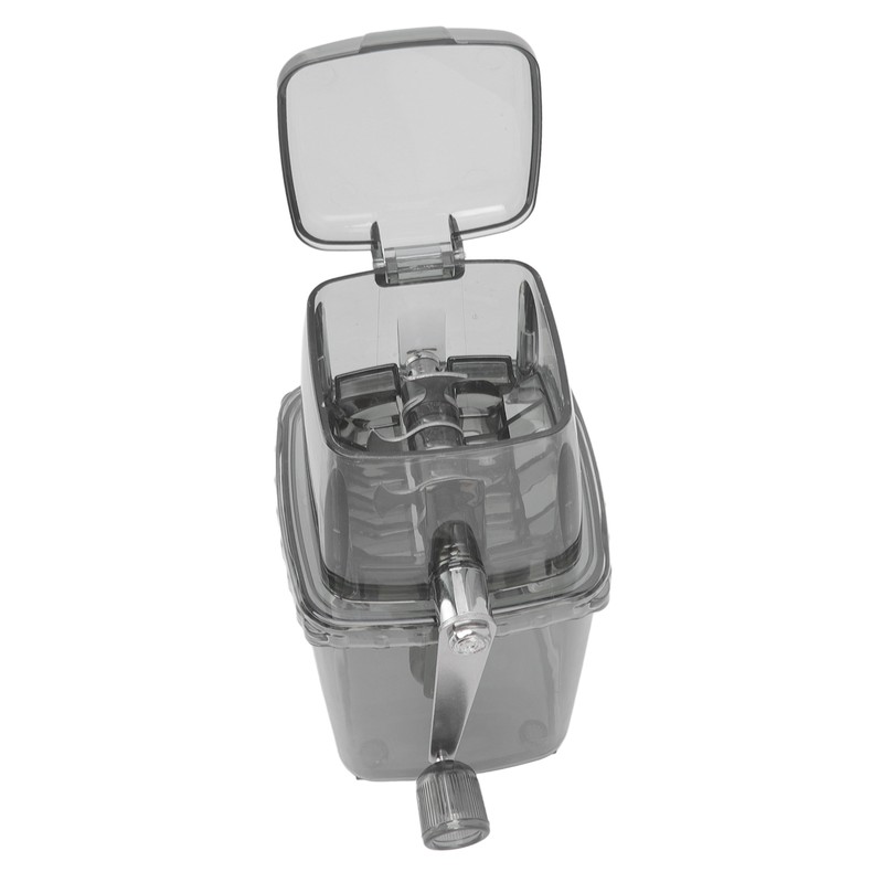 Manual Ice Crusher Small Portable Shaver Hand Operated Snow Cone