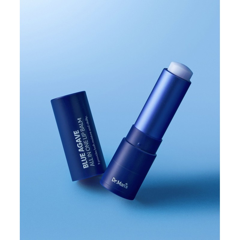 Dr. Men's Blue Agave All-in-One Lip Balm / Skin Tone