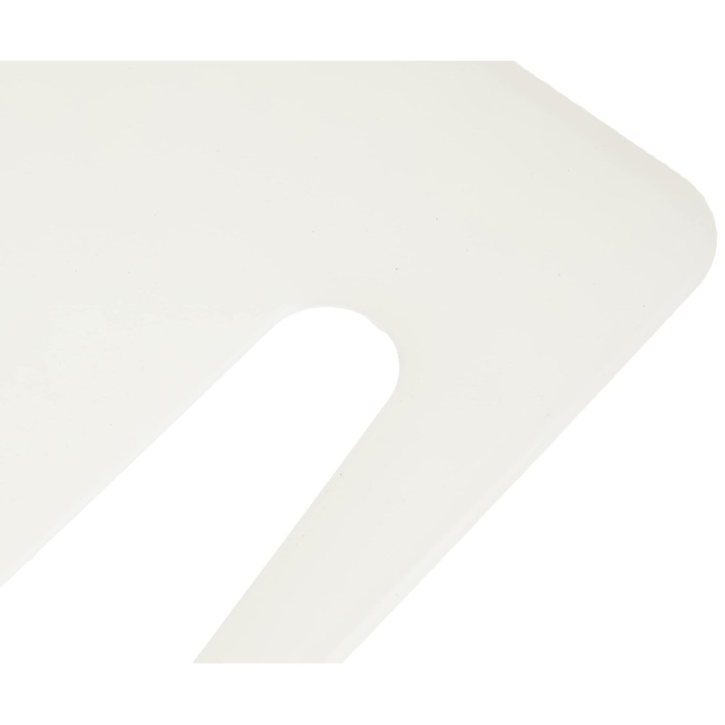 Fackelmann 39015 Schneidbrett Kunststoff LLDPE, 34 x 24 cm, transparent
