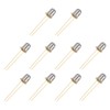 PATIKIL 5mm Photodiode, 10 Pack Photo Transistors Photodiodes Light Sensitive