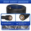 ClearRush Pressure Washer Hose 50FT Kink Resistant 1/4",3600 PSI Power
