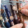 WEZCHUGHAOL Capybara Ballpoint Pens, Cute Erasable Ink Pens, 0.5mm Fine