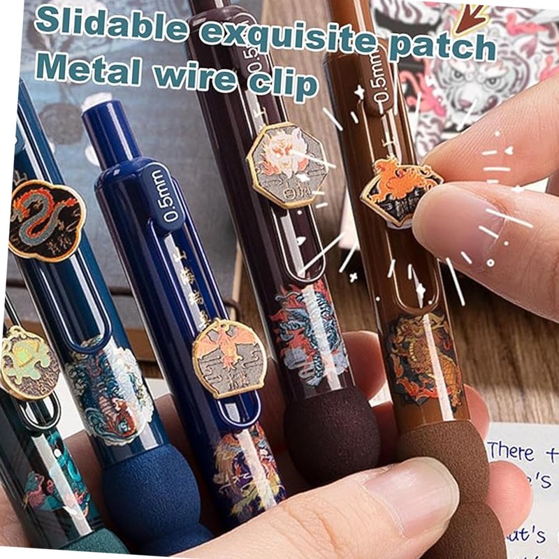 WEZCHUGHAOL Capybara Ballpoint Pens, Cute Erasable Ink Pens, 0.5mm Fine