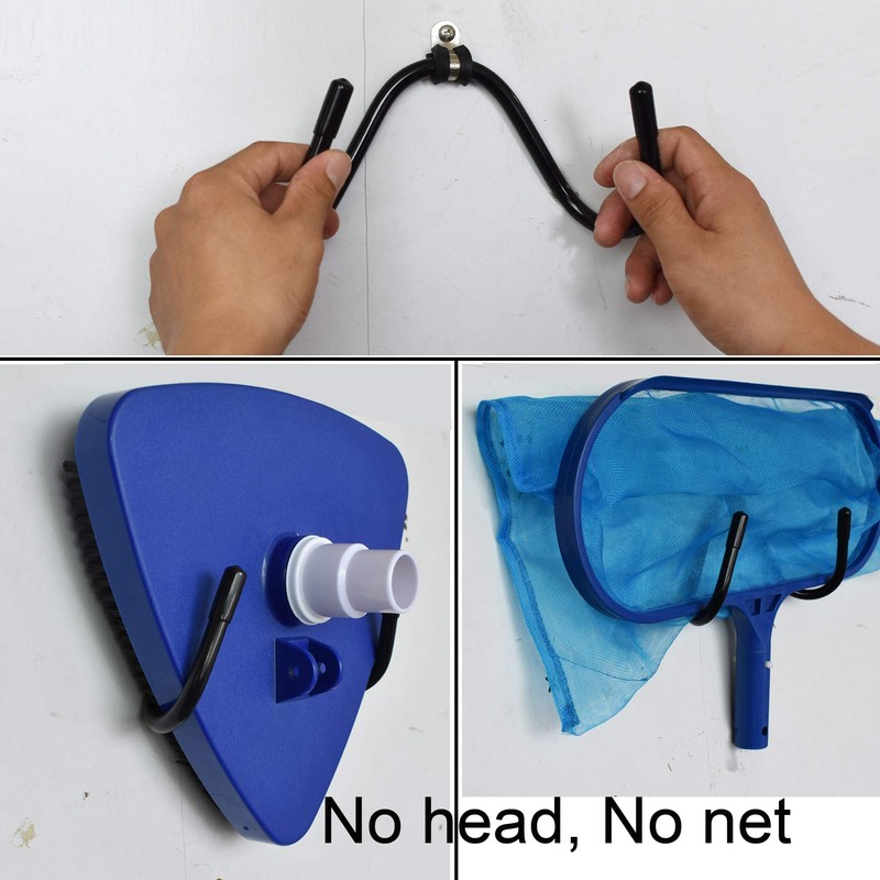 YYST Pool Tool Organizer Holder Pool Cleaning Accessory Organizer Holder