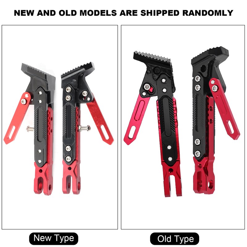 Motorcycle Frame Horizon Bracket Aluminum Alloy Adjustable Kickstand Side Stands