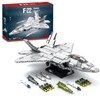 MEOA F-22 Raptor Fighter Jet Building Blocks Set 1837pcs Military