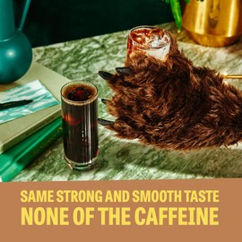 Wandering Bear DECAF Cold Brew Coffee, 32 fl oz, 3 pack - Smooth, Bold, Unsweetened, Shelf-Stable, and Ready to Drink Iced Coffee, Cold Brewed Coffee, Cold Coffee