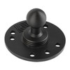 Bulletpoint Mounting Solutions 2.4-inch Round Metal AMPS-Compatible Base with 20mm