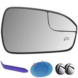 EAP Passenger Side Mirror Glass Compatible with Ford Fusion 2013-2021, Heated DS7Z17K707A DS7Z17K707B FO1325169