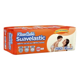 Pañales KleenBebé Suavelastic Etapa 7 Unisex 40 Piezas