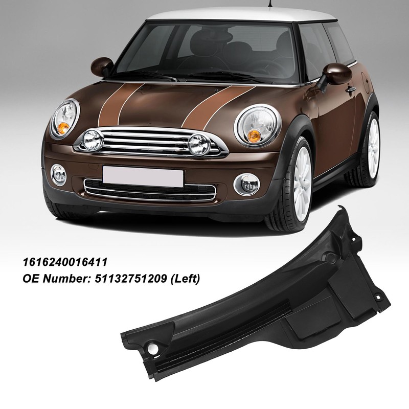 Windshield Cowl Cover High Strength Front Windscreen Wiper Cowl Panel