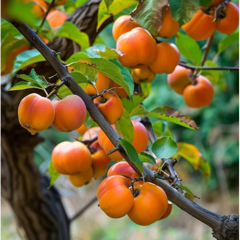 No Brand American Persimmon Tree - Live Plant 6-12" -