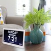 Digital Photo Frame 10in 1024x600 LCD Alarm Clock Remote Control