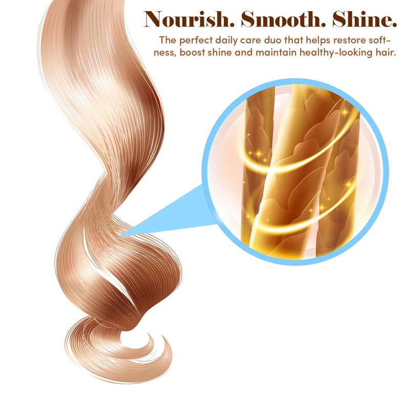 Caramel Macchiato Shampoo and Conditioner Set 400ml x 2 |