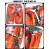 TUNEVUSE Little and Big Boys Hawaiian Shirt and Short Set,