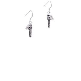 Delight Jewelry Silvertone Chainsaw - French Earrings