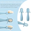 Yistoi Set of 3 Baby Learning Spoons, Learning Spoons for