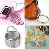 ebuyerfix 100 Pcs with 25mm to 28mm Round Key Rings