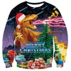 RAISEVERN Unisex Men Women Funny Ugly Christmas Jumpers 3D Printed