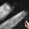 Botare Black Shower Head with Handheld Spray Combo 2 in