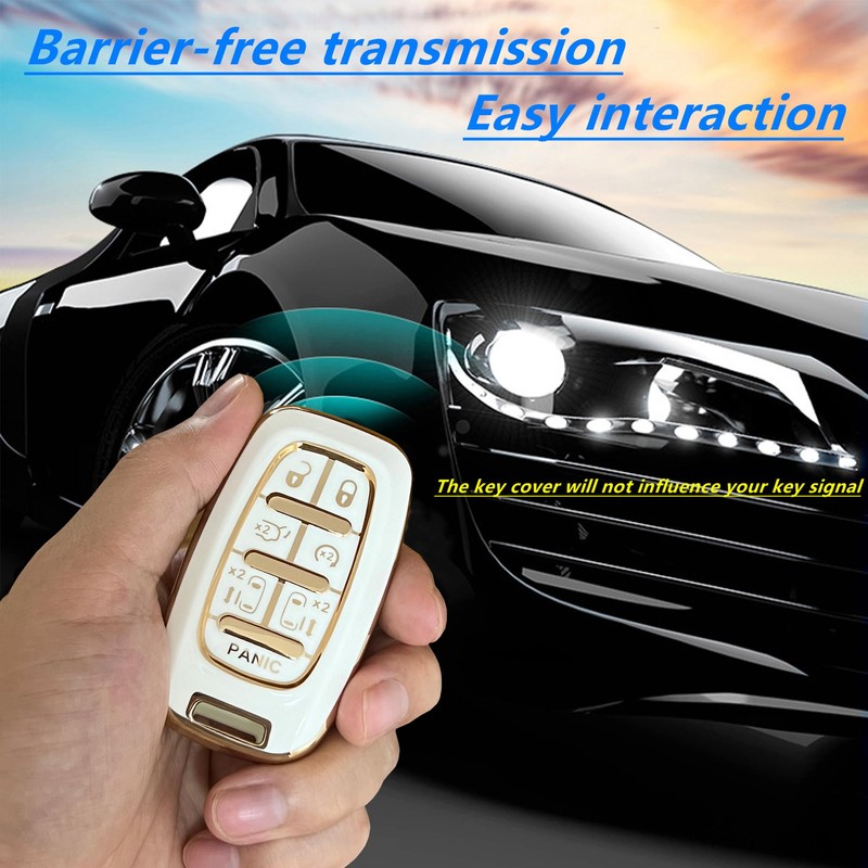 Kepdul for Chrysler Key Fob Cover Key Protective Key Shell