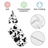 Cow Print Newborn Swaddle Blanket with Hat Set Baby Stuff