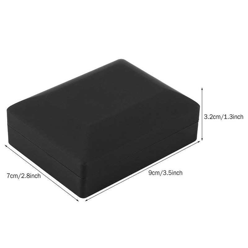 Cajas De Anillo De Compromiso, Colgante Bandeja de Felpa Suave