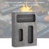 Graphite Crucible Ingot Torch Melting Casting Refining Scrap Bar Combo