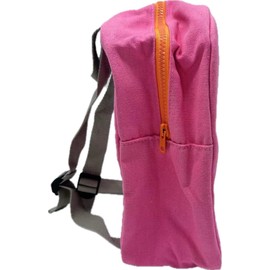 Hip Baby Wrap - Adventure-Ready Backpack for Toddlers - Cotton - Wipeable Fabric Lining and Large YKK Zipper - Perfect for Little Explorers, Comfortable & Stylish Design - Pink