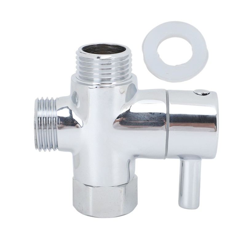 3 Way G1/2 Shower Diverter Valve Copper Shower Arm Diverter