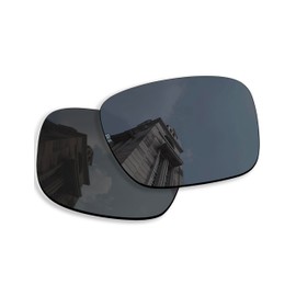 Betterun 4 Pairs Anti-scratch Polarized Replacement Lenses for Oakley Holbrook OO9102 Sunglasses, Retro Black+silver+blue+fire