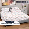 SGI bedding 32" Queen Split Top Flex Head Sheet 100%