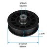 MAX COOL Flat Idler Pulley Suitable for Husqvarna Mowers YTH2242TF