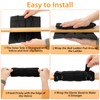 BTSKY 4Pcs Bunk Bed Ladder Pads with 8pcs Adjustable Hook