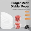 HOMOMSAE Large Hamburger Bun Pan, 5 Inch Perforated Commercial Non-Stick