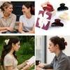 MAORULU Medium Cute Acetate Hair Claw Clip for Women Girls,