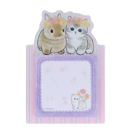 Sunstar Stationery Mofusand Sticky Notes, Die Cut, B Pattern S2842882