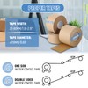 Frifreego Water-Activated Tape Dispenser, Manual Kraft Gum Tape Dispenser, Width