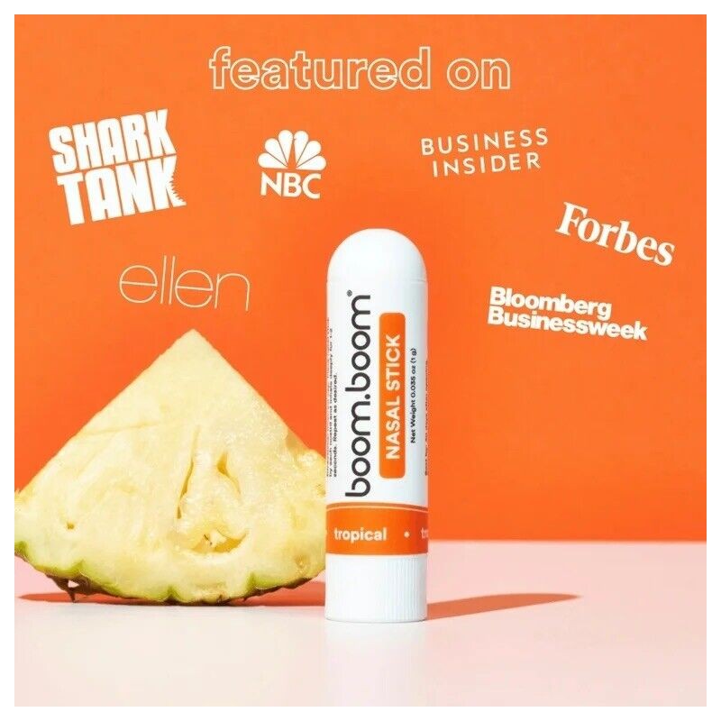 Boom Boom GENUINE BoomBoom Nasal Stick Assorted (4 Pack) Boosts