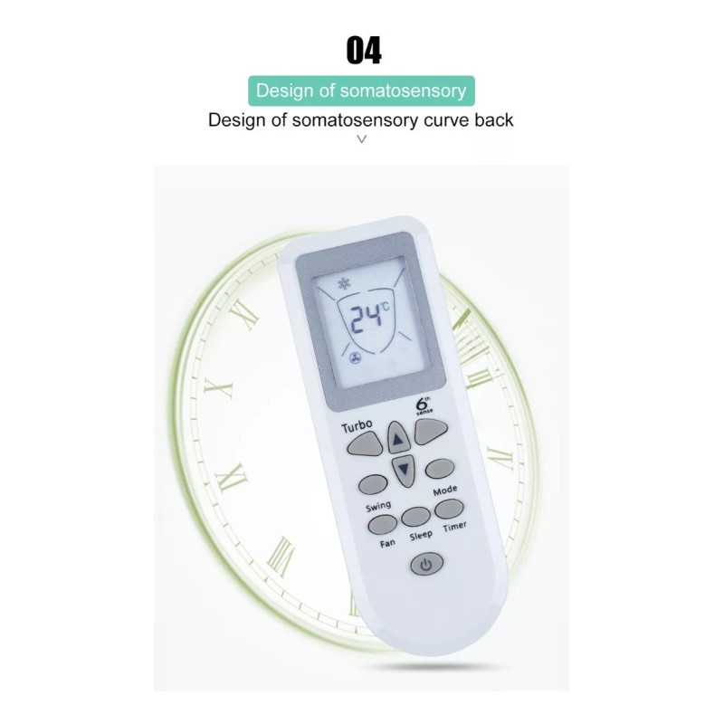 Generico Whirlpool Control Remoto Minisplit Whirlpool Wa1041q Dg11d3-01 Wa1082q