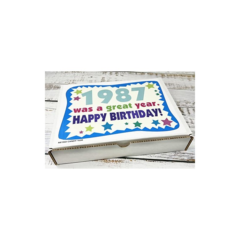 RETRO CANDY YUM ~ 1987 38th Birthday Gift Box Retro