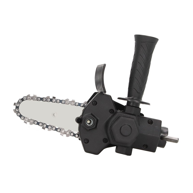Electric Chainsaw Bracket Balck ABS Handle Cordless Chainsaw Adapter with