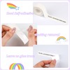 4 Rolls Label Tape Suitable for Label Printers Waterproof Label