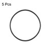 sourcing map Nitrile Rubber O-Rings 53mm OD 49mm ID 2mm