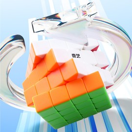 QYTOYS Toys Speed Cube 4x4x4,Original Magic Cube Puzzle Toy,Full Size 59mm Advanced Version,QY-Qiyuan S3 W4 Cube,Easy Turning & Smooth Play Durable Puzzle Cube Toy Stickerless ABS Colourfull Cube