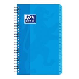 Oxford Notepads, 3 Indexed Spiral Squared 100 P 90 g 90 x 140 mm