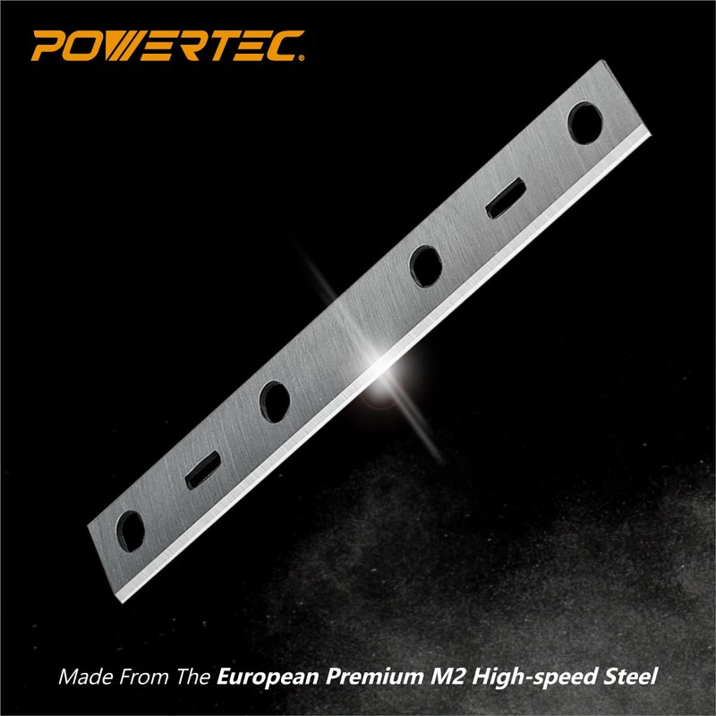 POWERTEC 6 Inch Jointer Blades for Porter Cable PC160JT Jointer,