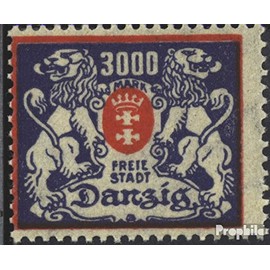 Gdansk 146 tested fine used/cancelled 1923 Postage stamp (Stamps for collectors) Flags/Coats of Arms/Maps