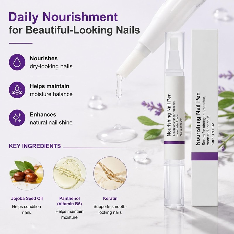 Lápiz Nutritivo Para Uñas, Aceite Para Cutículas De 5 Ml