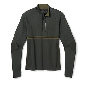 Smartwool Men's Intraknit Merino Wool Tech Quarter Zip (Regular Fit), North Woods, Small